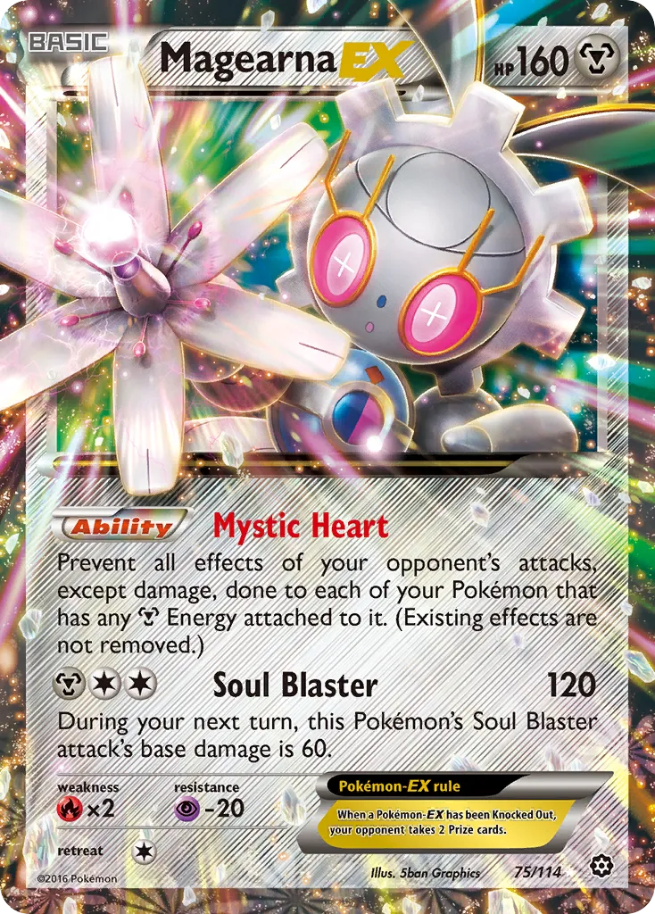 Magearna-EX #75, Steam Siege