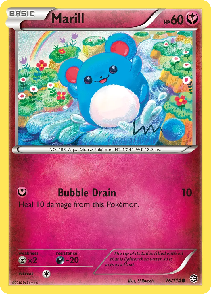 Marill #76, Steam Siege