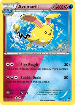 Azumarill #77, Reverse Foil