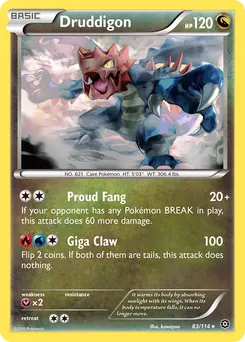 Druddigon #83, Steam Siege