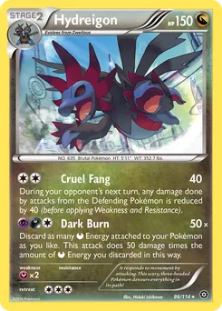 Hydreigon #86, Standard