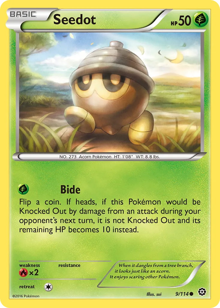 Seedot #9, Steam Siege Reverse Foil
