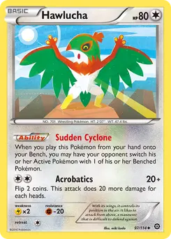 Hawlucha #97, Steam Siege
