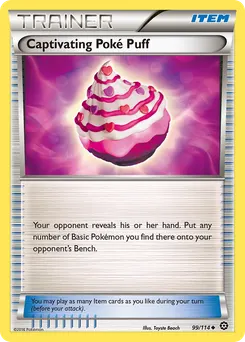 Captivating Poké Puff #99, Steam Siege