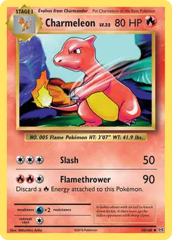 Charmeleon #10, Reverse Foil