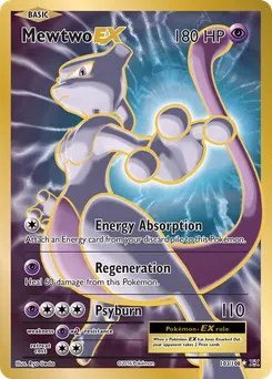 Mewtwo-EX #103, Standard