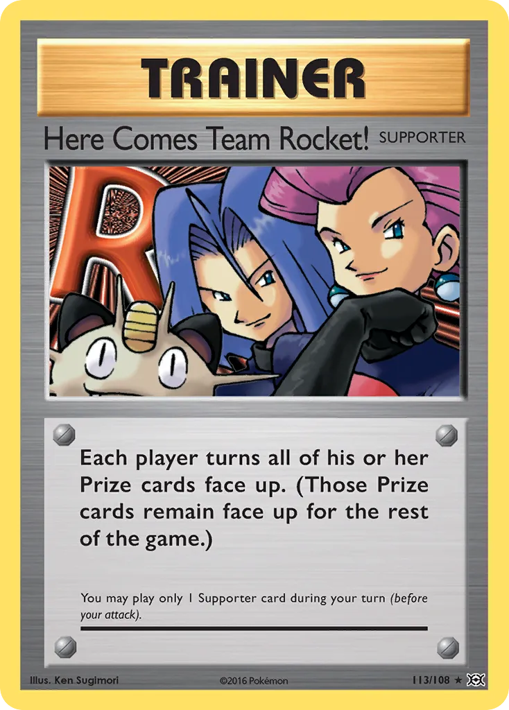 Here Comes Team Rocket! #113, Evolutions