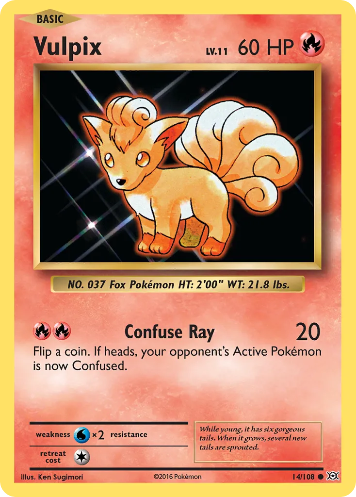 Vulpix #14, Evolutions
