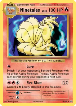 Ninetales #15, Prerelease Kit