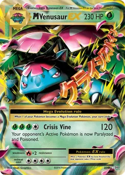 M Venusaur-EX #2, Standard