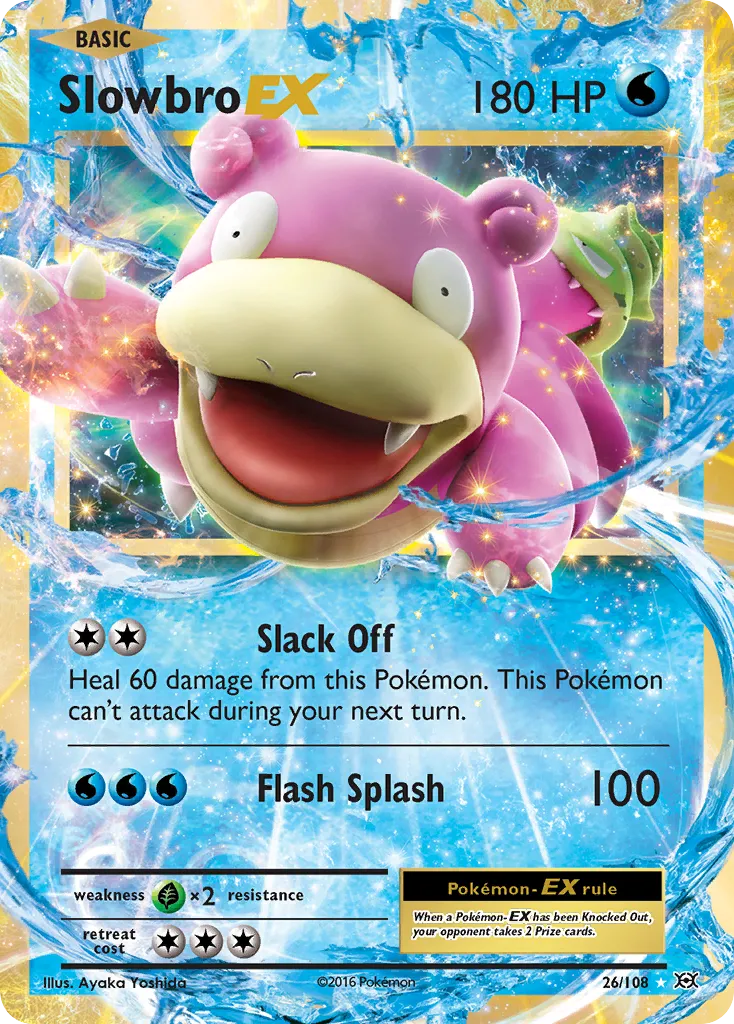 Slowbro-EX #26, Evolutions