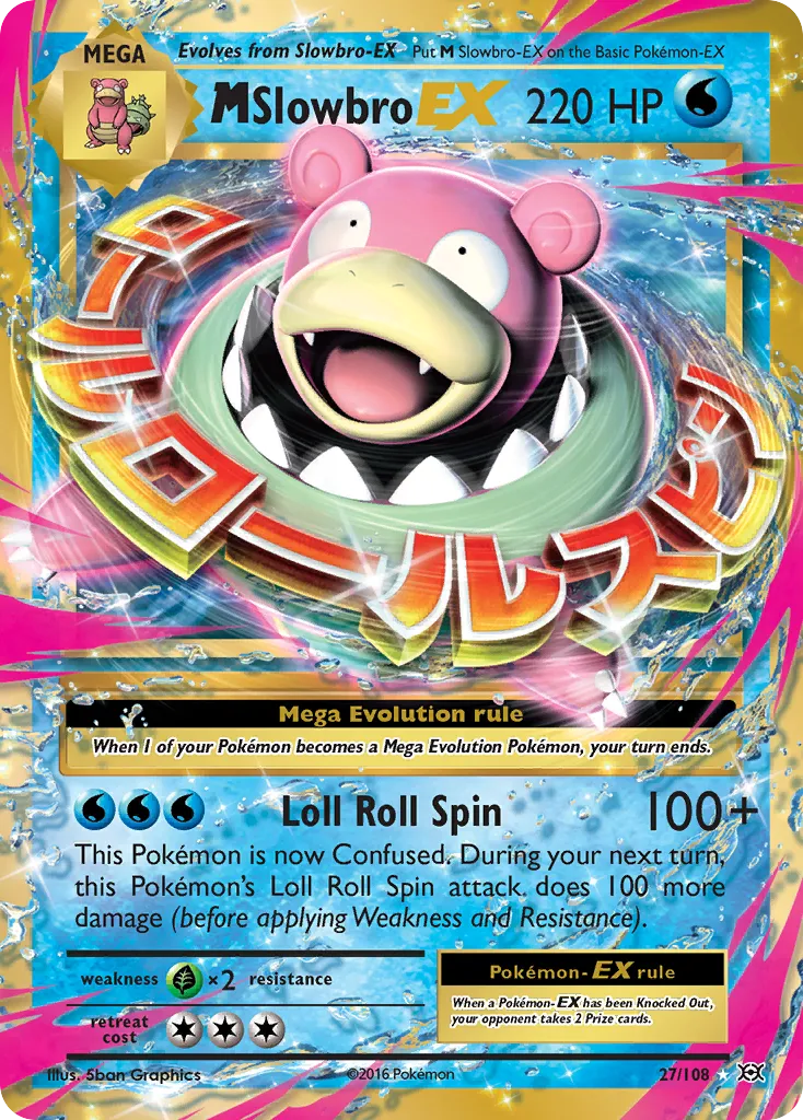 M Slowbro-EX #27, Evolutions