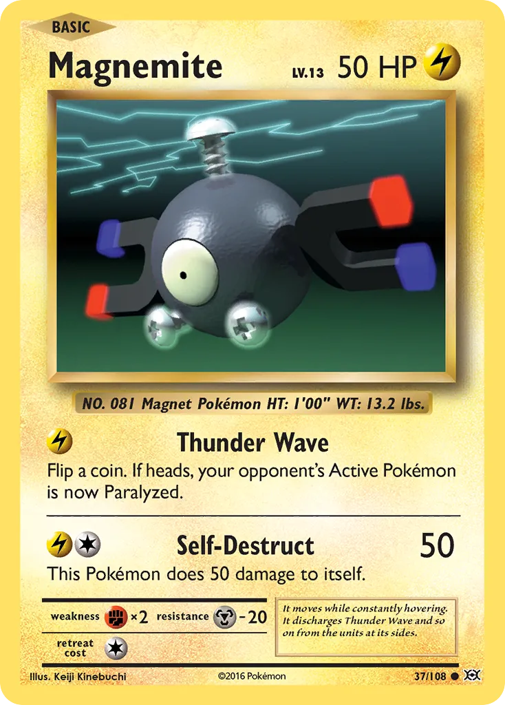 Magnemite #37, Evolutions