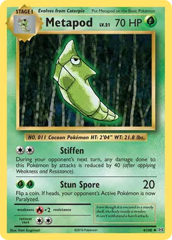 Metapod #4, Reverse Foil