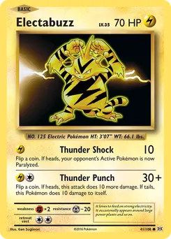 Electabuzz #41, Cosmos-Toys R US