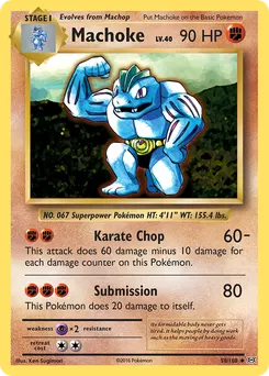 Machoke #58, Reverse Foil