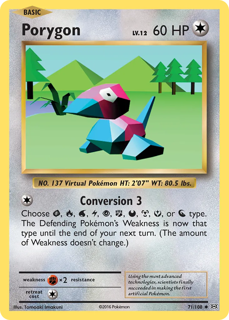 Porygon #71, Evolutions