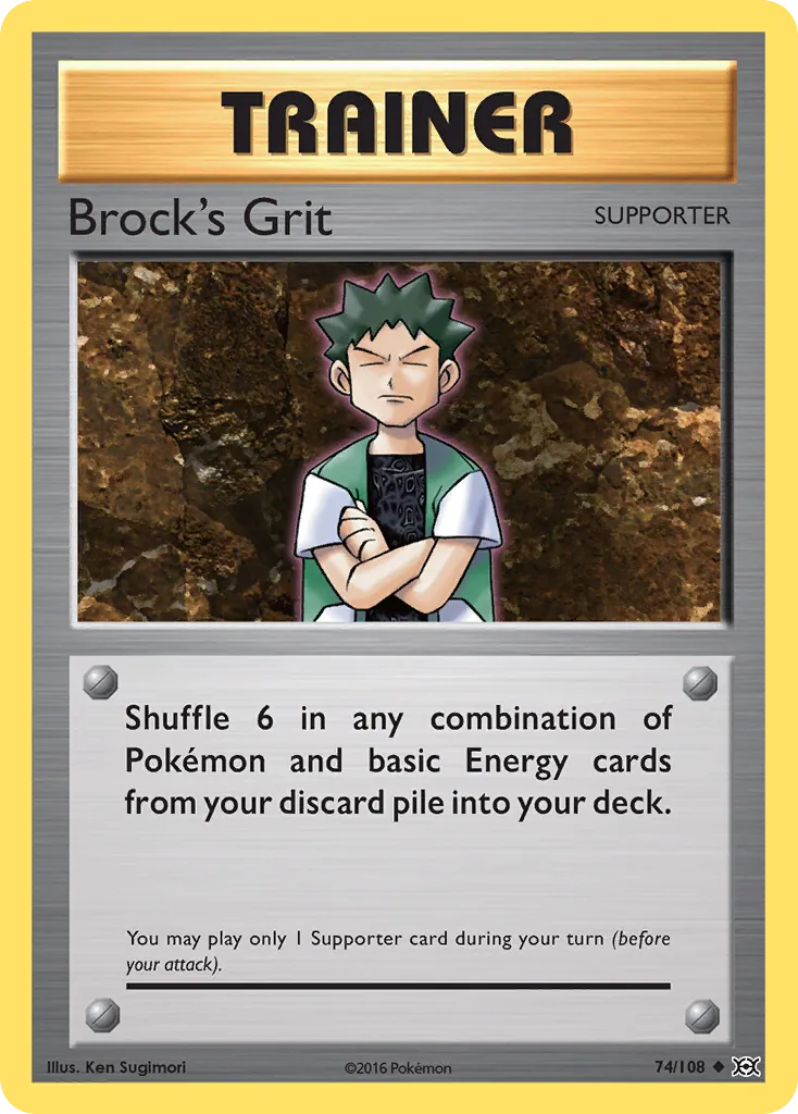 Brock's Grit #74, Evolutions Reverse Foil