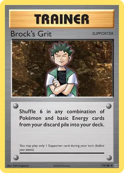 Brock's Grit #74, Reverse Foil