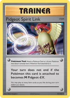 Pidgeot Spirit Link #81, Reverse Foil