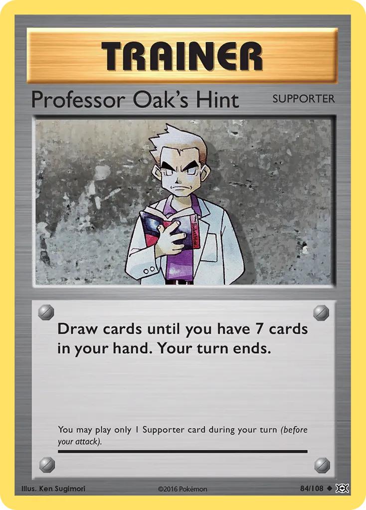 Professor Oak's Hint #84, Evolutions