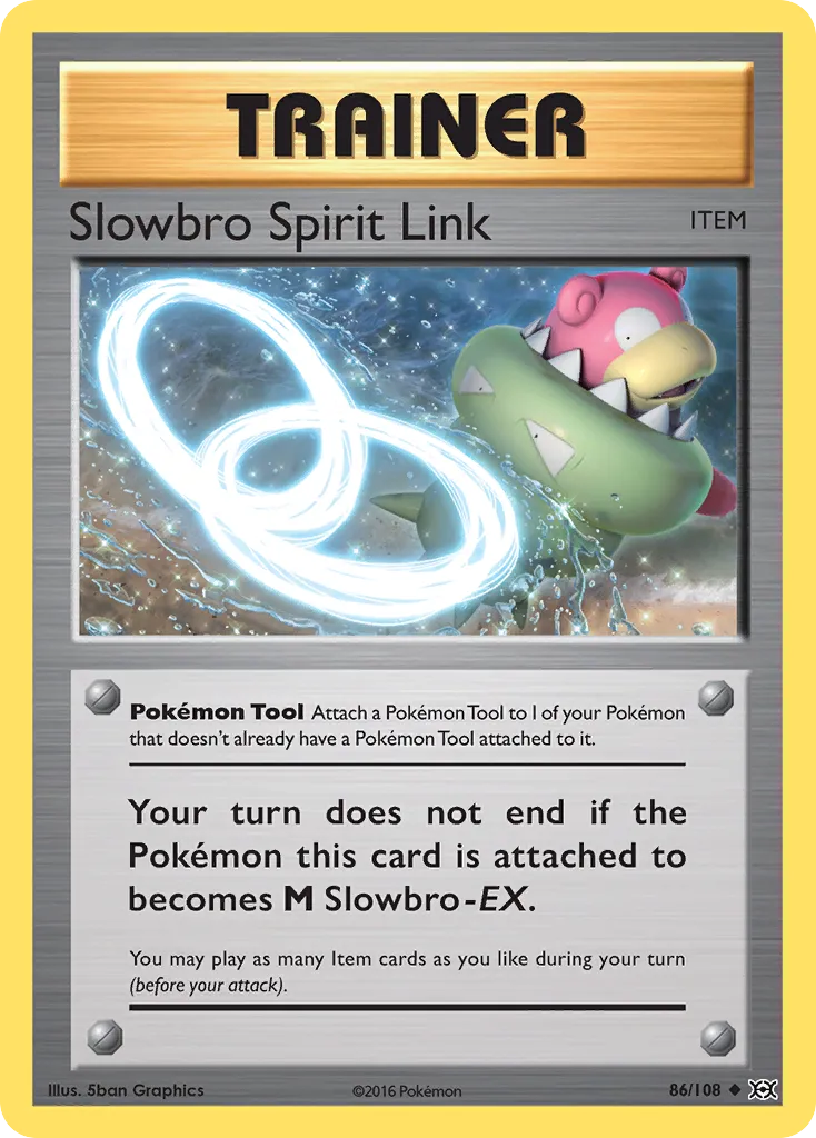 Slowbro Spirit Link #86, Evolutions