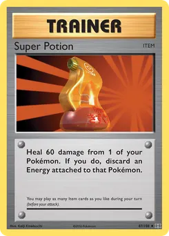Super Potion #87, Reverse Foil