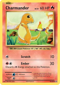 Charmander #9, Cosmos-Toys R US