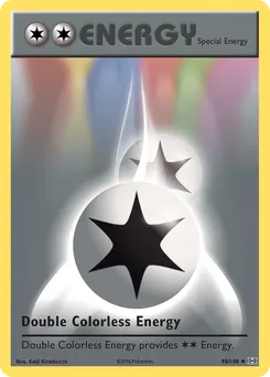 Double Colorless Energy #90, Rev.FL.-Top 8 Int'l Chmp.