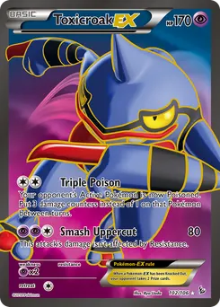 Toxicroak-EX #102, Standard