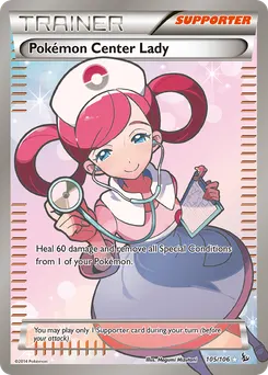 Pokémon Center Lady #105, Standard