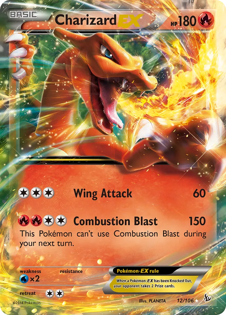 Charizard-EX #12, Flashfire