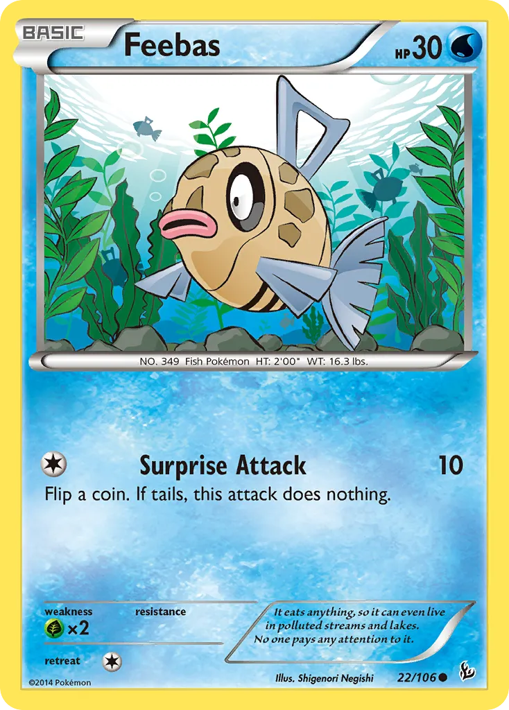 Feebas #22, Flashfire