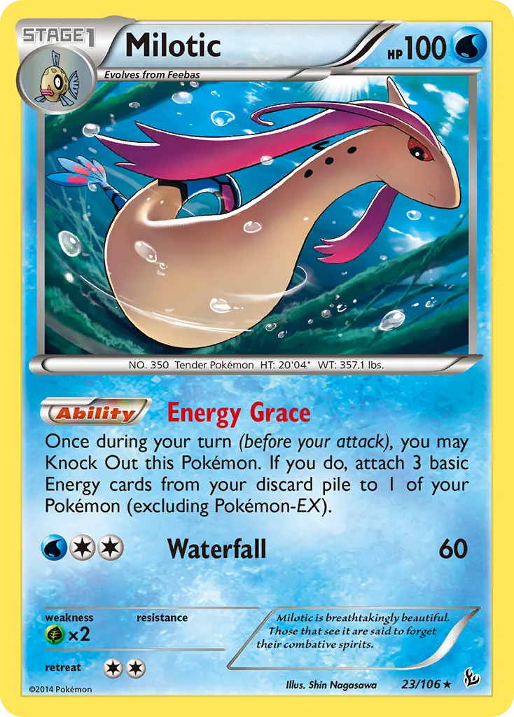 Milotic #23, Flashfire