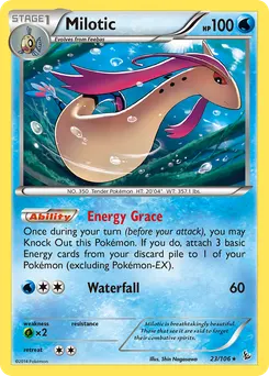 Milotic #23, Reverse Foil