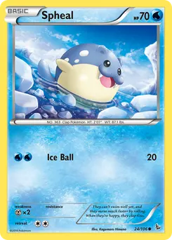 Spheal #24, Reverse Foil