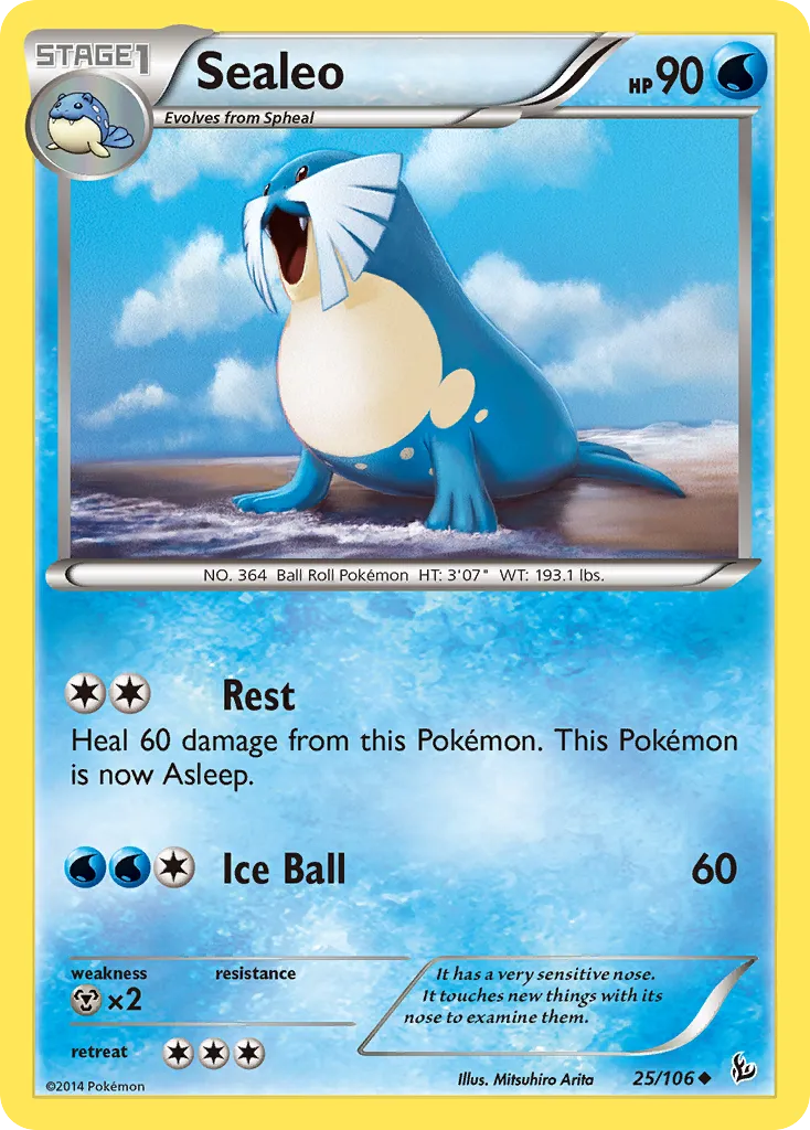 Sealeo #25, Flashfire Reverse Foil