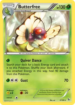 Butterfree #3, Reverse Foil