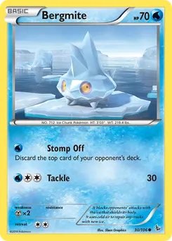 Bergmite #30, Reverse Foil