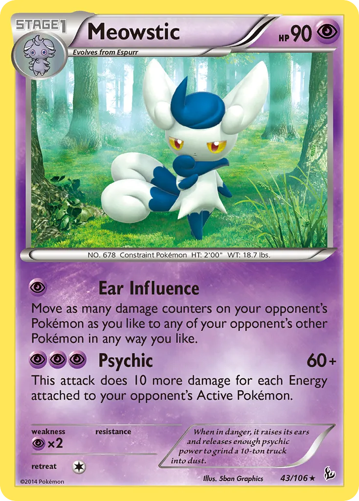 Meowstic #43, Flashfire