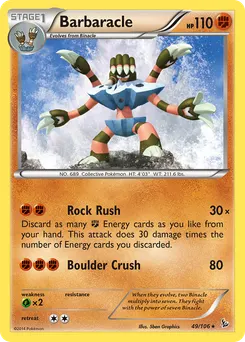 Barbaracle #49, Reverse Foil