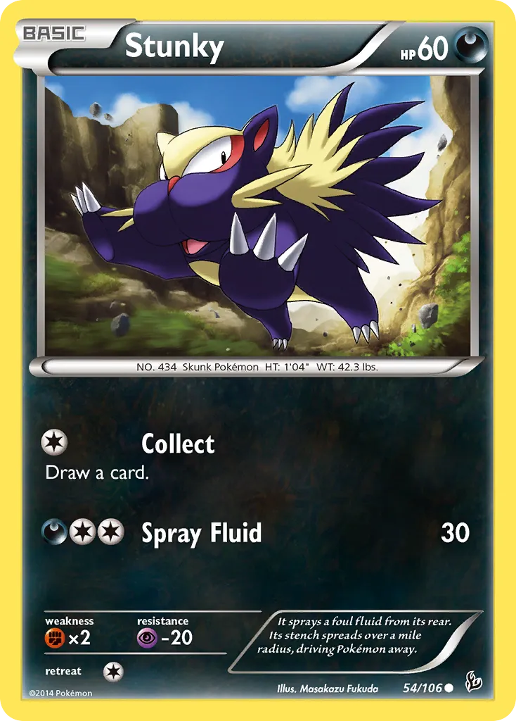 Stunky #54, Flashfire Reverse Foil