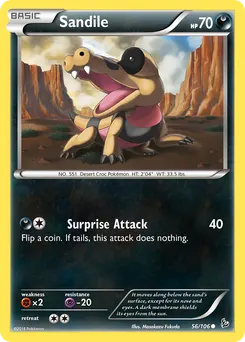 Sandile #56, Reverse Foil