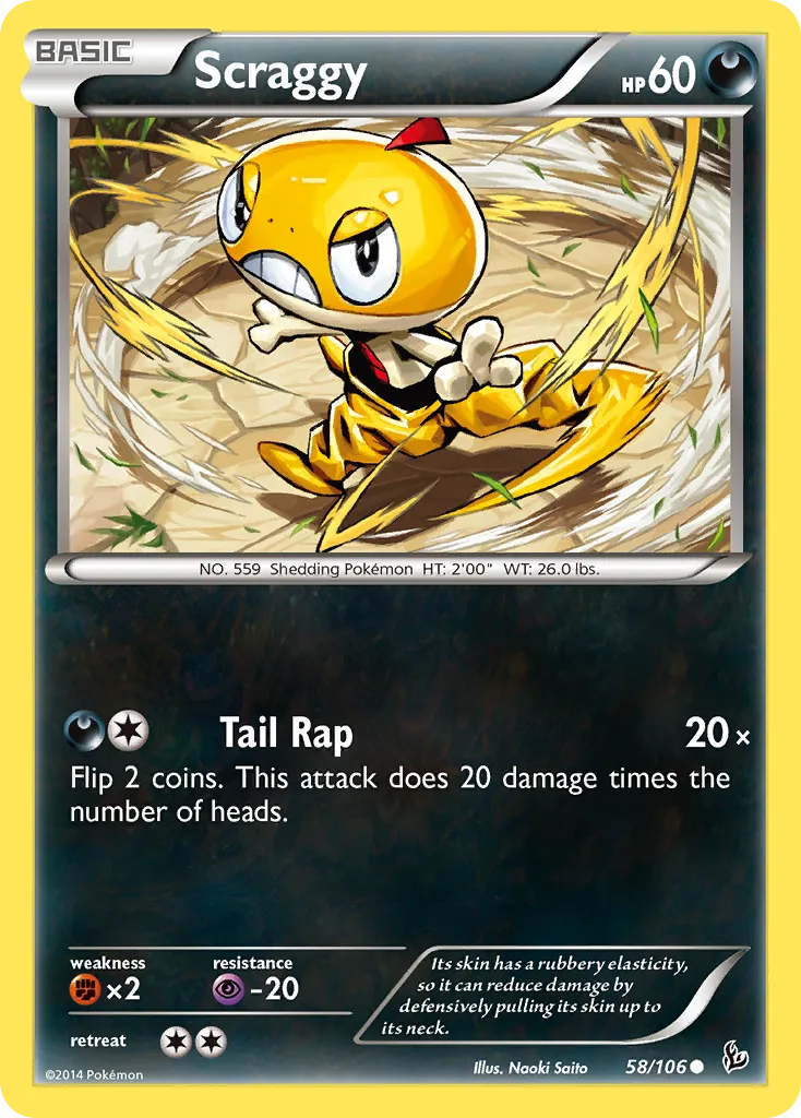 Scraggy #58, Flashfire