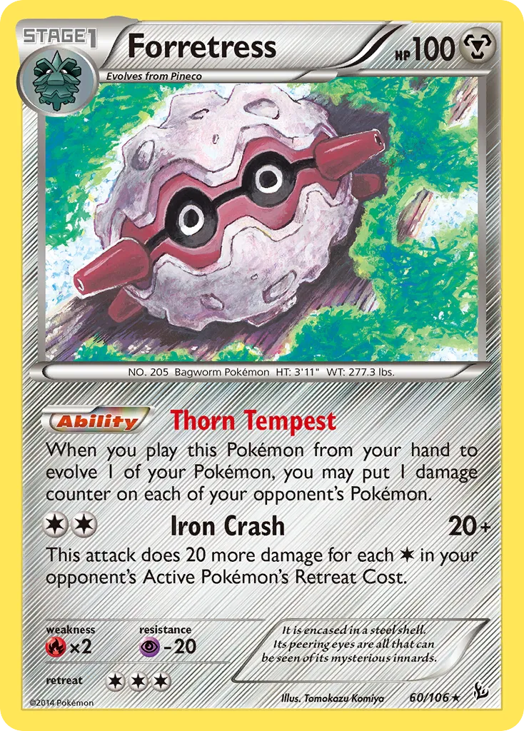Forretress #60, Flashfire