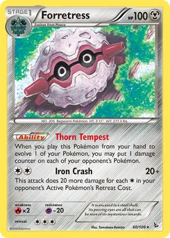 Forretress #60, Reverse Foil