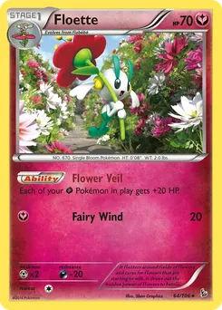 Floette #64, Reverse Foil