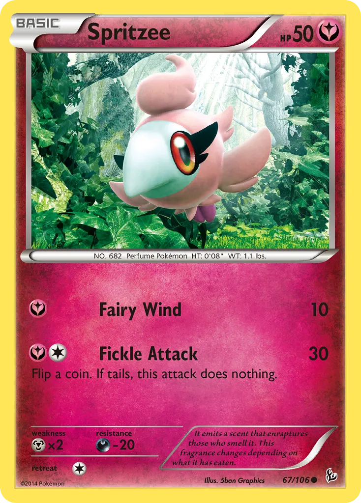 Spritzee #67, Flashfire Reverse Foil