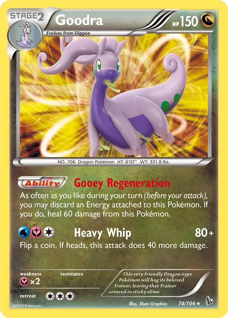 Goodra #74, Flashfire