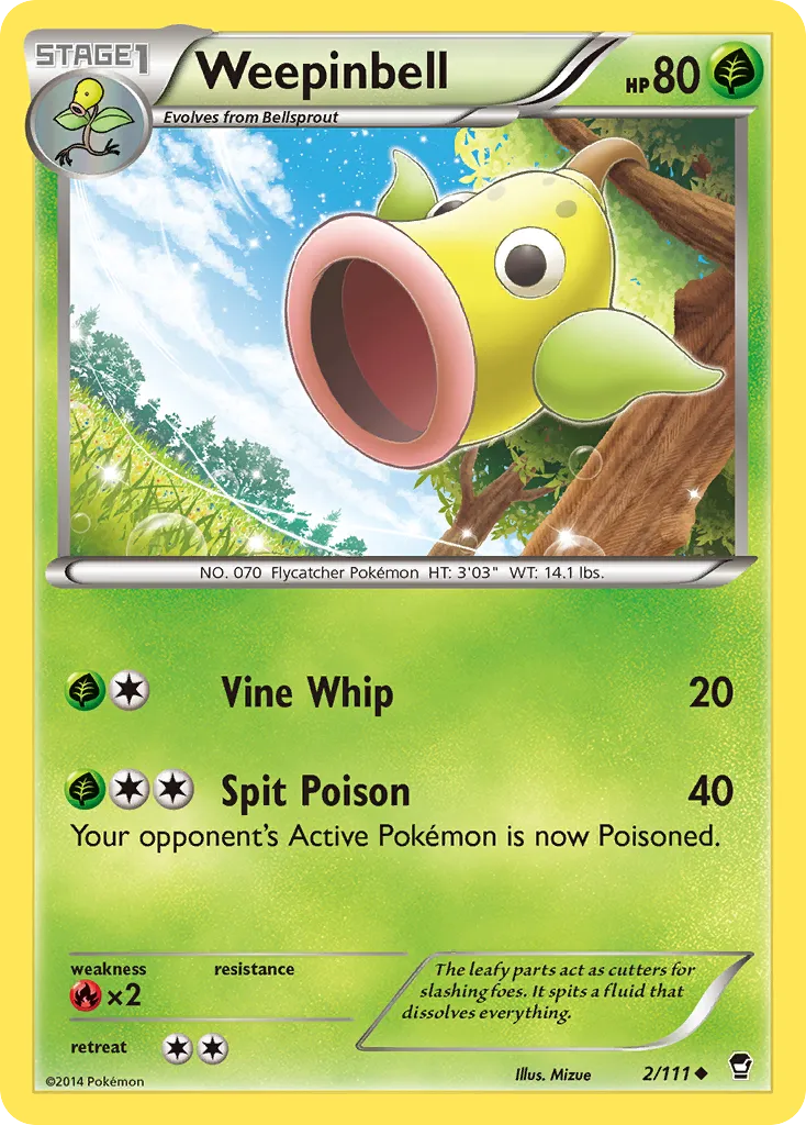 Weepinbell #2, Furious Fists